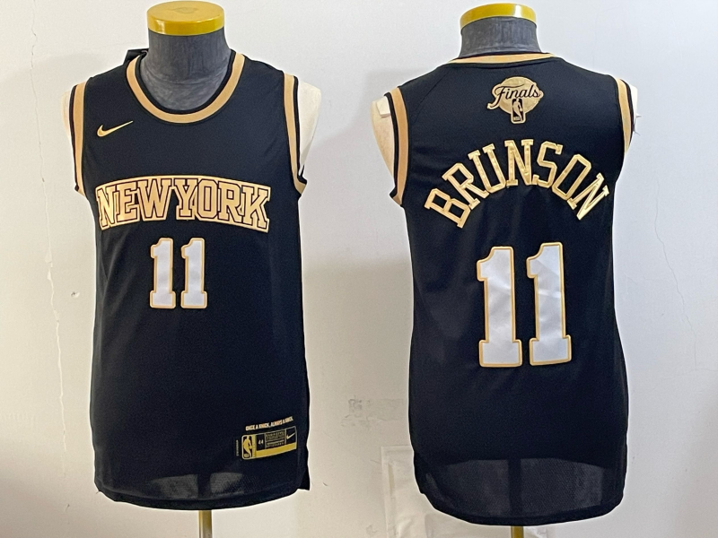 Men New York Knicks #11 Brunson black 2026 Nike NBA jersey 0625004